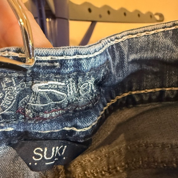 Silver Jeans Dark Blue Denim - Picture 2 of 6